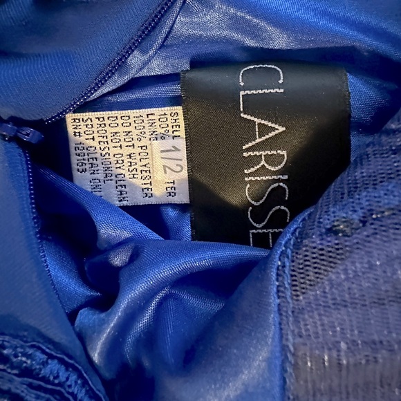 Blue Prom Dress - Picture 4 of 4